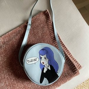 “All I Want is Everything” crossbody purse